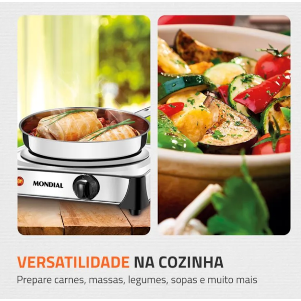 Fogão Eletrico Mondial Fast Cook FE-04 127V/60HZ Inox -359e876f-02c9-49e0-835b-7726321c1095