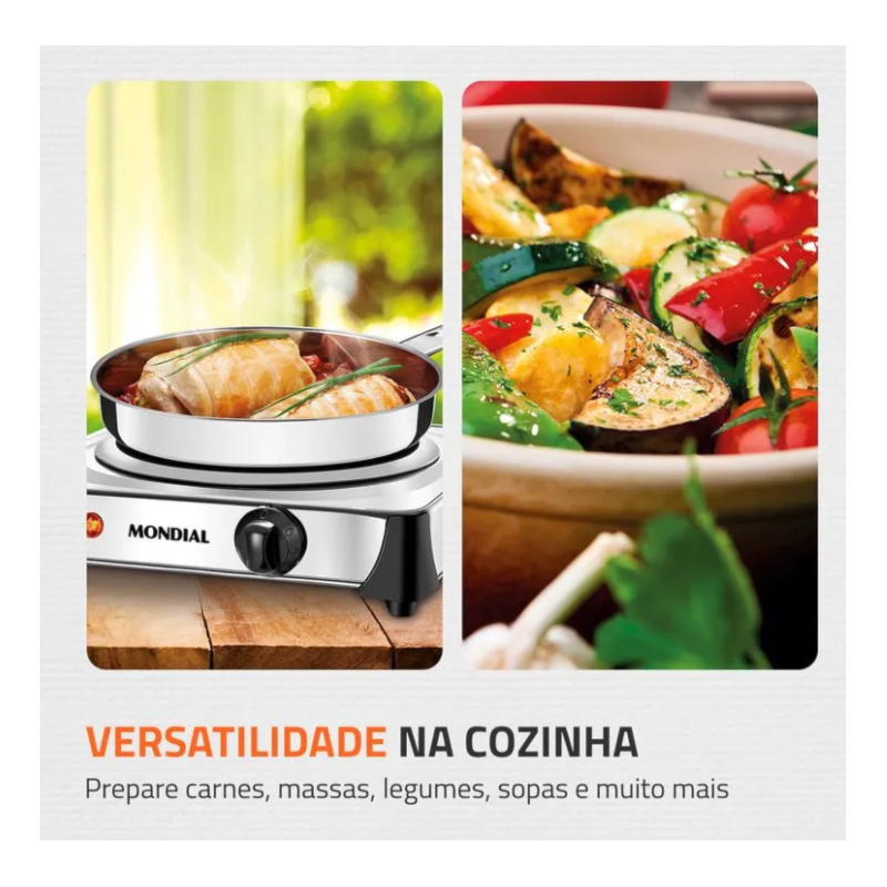Fogão Eletrico Mondial Fast Cook FE-04 127V/60HZ Inox-2150acbe-183f-489d-a15e-be94623d8e1b