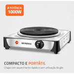 Fogão Eletrico Mondial Fast Cook FE-04 127V/60HZ Inox 