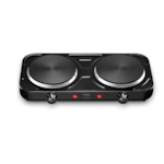 Fogao Elgin Portatil Eletrico Cooktop 2 Bocas 2000W Preto