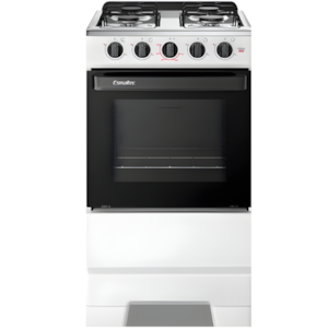 Fogao Esmaltec com Mesa de Inox Ideal Pop 4 Bocas com Acendimento Manual F4ISB Branco