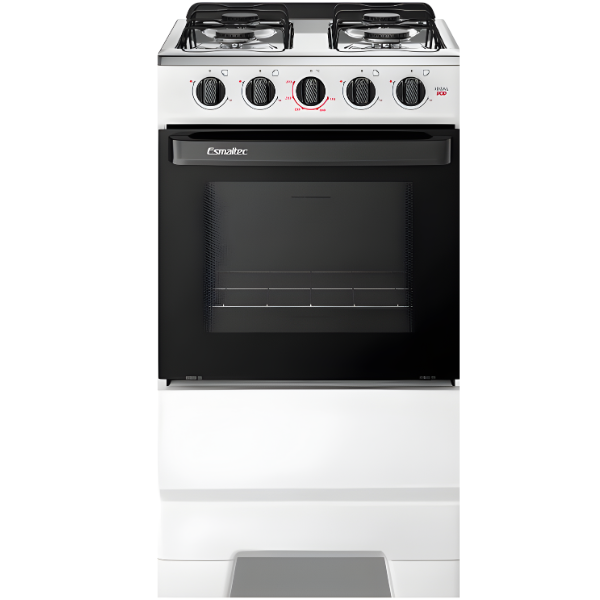 Fogao Esmaltec com Mesa de Inox Ideal Pop 4 Bocas com Acendimento Manual F4ISB Branco-565af5a8-a452-44d5-a4c9-c6641b118d5c