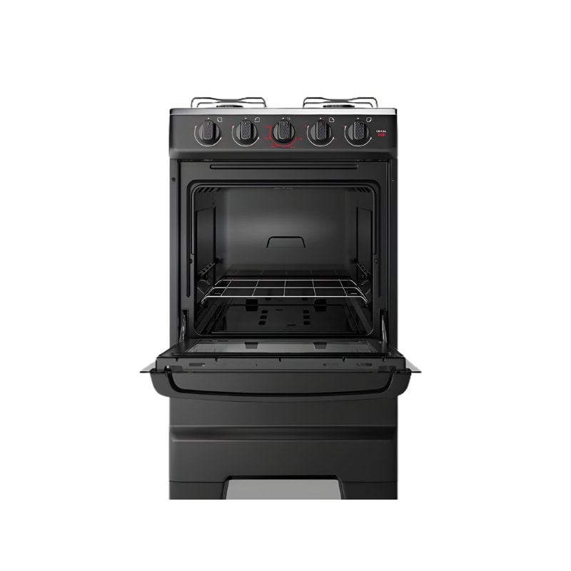 Fogao Esmaltec com Mesa de Inox Ideal Pop 4 Bocas com Acendimento Manual F4ISP Preto-70cc316c-331b-4e87-9791-d3a8f7ca4d08
