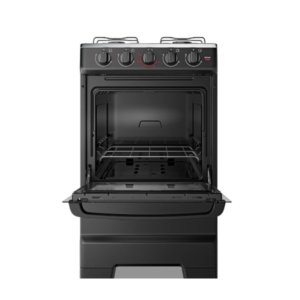 Fogao Esmaltec com Mesa de Inox Ideal Pop 4 Bocas com Acendimento Manual F4ISP Preto-5b5e4e9e-bc29-4be3-b300-aba336629c65