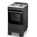 Fogao Esmaltec com Mesa de Inox Ideal Pop 4 Bocas F4ISP Preto-694f0d88-cd9b-4cae-aac1-ae71d8cee0a4