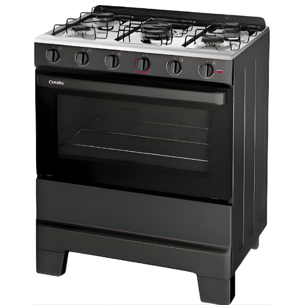 Fogao Esmaltec com Mesa de Inox Ideal Pop 5 Bocas com Acendimento Manual F5ISP Preto-ac35f62f-f9e8-486c-95fb-0c0ff432f34d