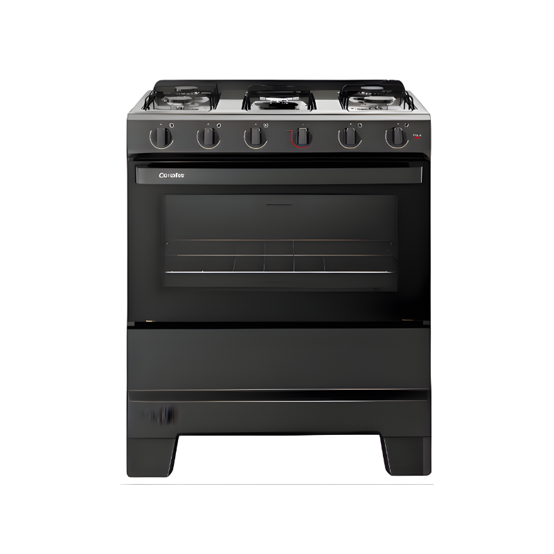 Fogao Esmaltec com Mesa de Inox Ideal Pop 5 Bocas com Acendimento Manual F5ISP Preto-050fdd6b-7680-4f40-88af-4f5395bf8233