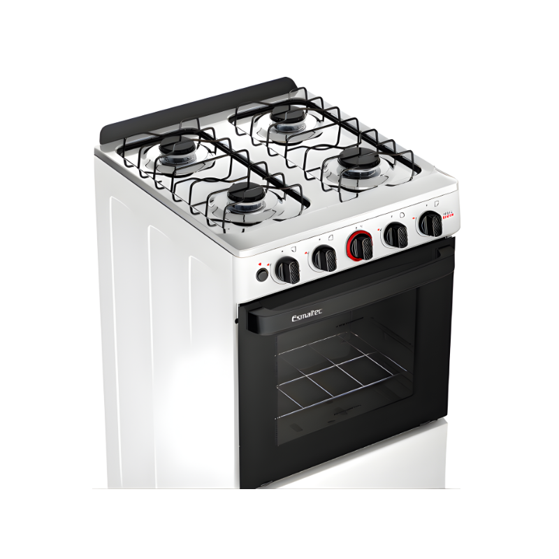 Fogao Esmaltec com Mesa de Inox Ideal Super 4 Bocas com Acendimento Automatico F4IAB Branco-916bee6c-5d98-40b5-a472-6cfa46f0f92d