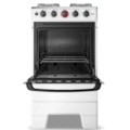 Fogao Esmaltec com Mesa de Inox Ideal Super 4 Bocas F4IAB Branco-5c10c95c-1026-45df-9126-7b23802561f5