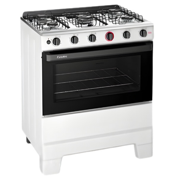 Fogao Esmaltec com Mesa de Inox Ideal Super 5 Bocas com Acendimento Automatico F5IAB Branco-c99bf38b-8903-419d-8f5a-5bfc0c01fc61