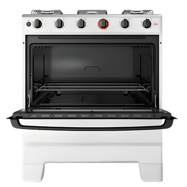 Fogao Esmaltec com Mesa de Inox Ideal Super 5 Bocas com Acendimento Automatico F5IAB Branco-911342db-e225-46c1-a72b-c718619eb813