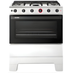 Fogao Esmaltec com Mesa de Inox Ideal Super 5 Bocas com Acendimento Automatico F5IAB Branco