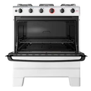 Fogao Esmaltec com Mesa de Inox Ideal Super 5 Bocas F5IAB Branco