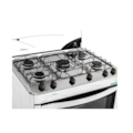 Fogao Esmaltec Mesa de Inox Agata 5 Bocas com Acendimento Automatico Branco-8cbf5666-4150-464e-a066-6913630f2c0c