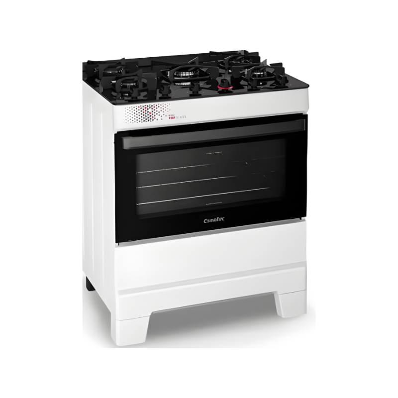 Fogao Esmaltec Mesa De Vidro Ideal Top 5 Bocas Acendimento Automatico T5VAB Branco-a50da2da-c506-4efa-aeb2-d7cbc38aca49