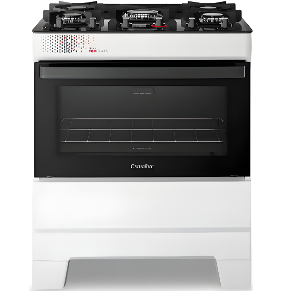 Fogao Esmaltec Mesa De Vidro Ideal Top 5 Bocas Acendimento Automatico T5VAB Branco-9dd89c67-6fab-4c8d-a713-1b20fc585efd