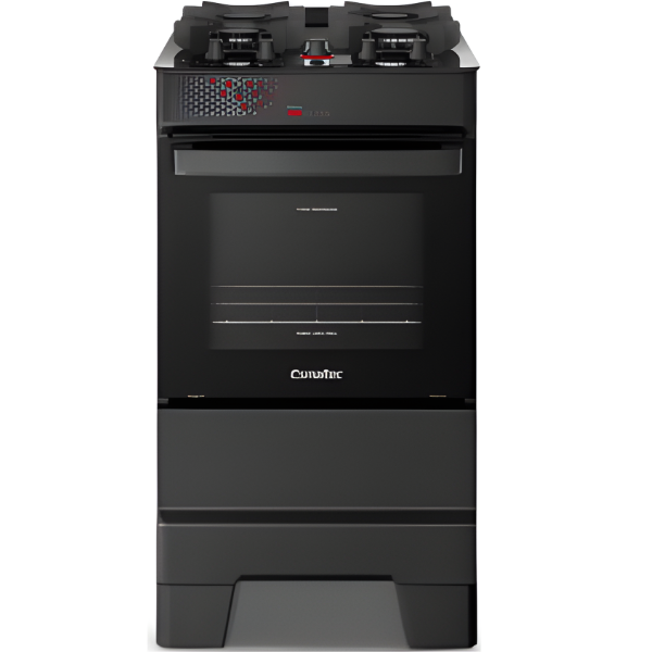 Fogao Esmaltec Mesa De Vidro Ideal Top Glass 4 Bocas Acendimento Automatico T4VAT Titanium-e2b77036-a00f-4bd4-8fc1-44675b2709b6