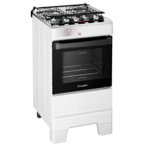 Fogão Esmaltec Mesa Inox Ideal Top 4 Bocas