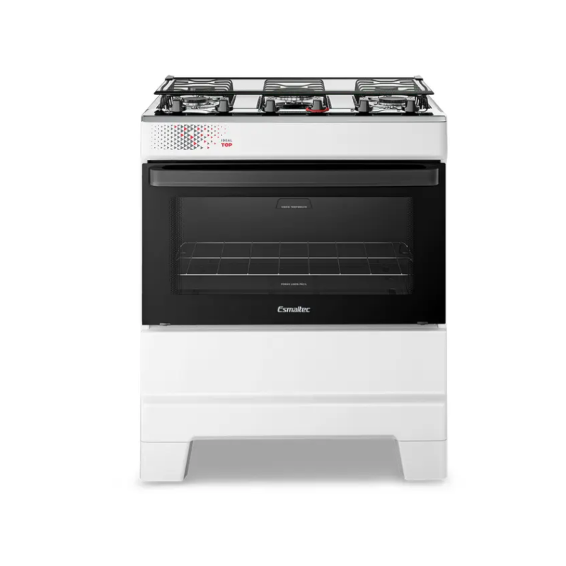Fogão Esmaltec Mesa Inox Ideal Top 5 Bocas