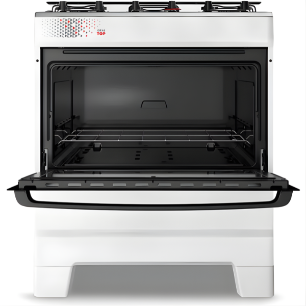 Fogao Esmaltec Mesa Inox Ideal Top 5 Bocas Acendimento Automatico T5IAB Branco-ef3911c7-628c-48c3-b0f4-7a7fea50b081
