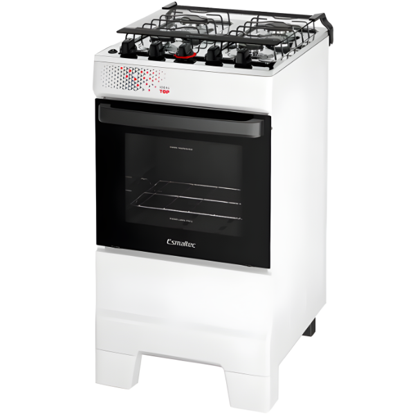 Fogao Esmaltec Mesa Inox Idel TOP 4 Bocas Acendimento Automatico T4IAB Branco-e43cc3d2-9b6b-4a2a-b9b3-5cdb997a662d