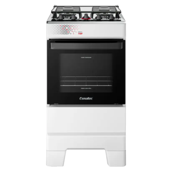 Fogao Esmaltec Mesa Inox Idel TOP 4 Bocas Acendimento Automatico T4IAB Branco-51f8e315-7e25-485f-95ae-b25593409900