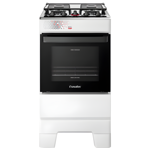 Fogao Esmaltec Mesa Inox Idel TOP 4 Bocas Acendimento Automatico T4IAB Branco-40b2741c-35c5-46a1-8a48-5f3530aea8d4