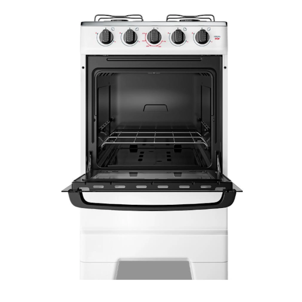 Fogao Esmatec com Mesa de Inox Ideal Pop 4 Bocas F4ISB Branco-f3266836-c4b5-4059-8908-c865b113c2d1
