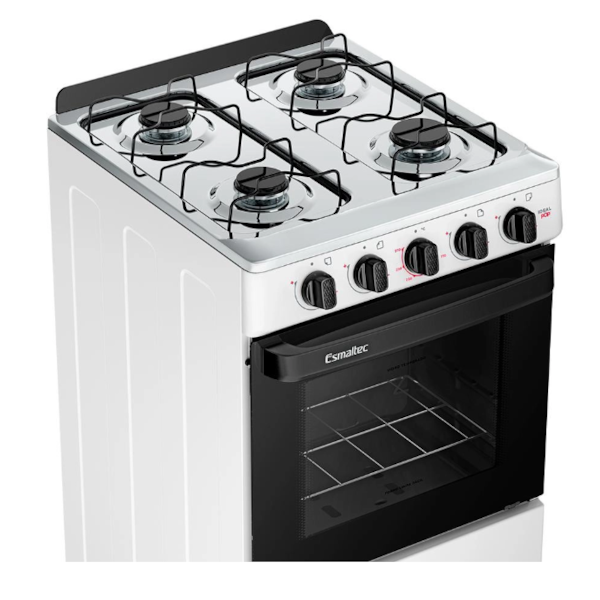 Fogao Esmatec com Mesa de Inox Ideal Pop 4 Bocas F4ISB Branco-edbc7c06-e296-4277-ad85-3139c93130ae