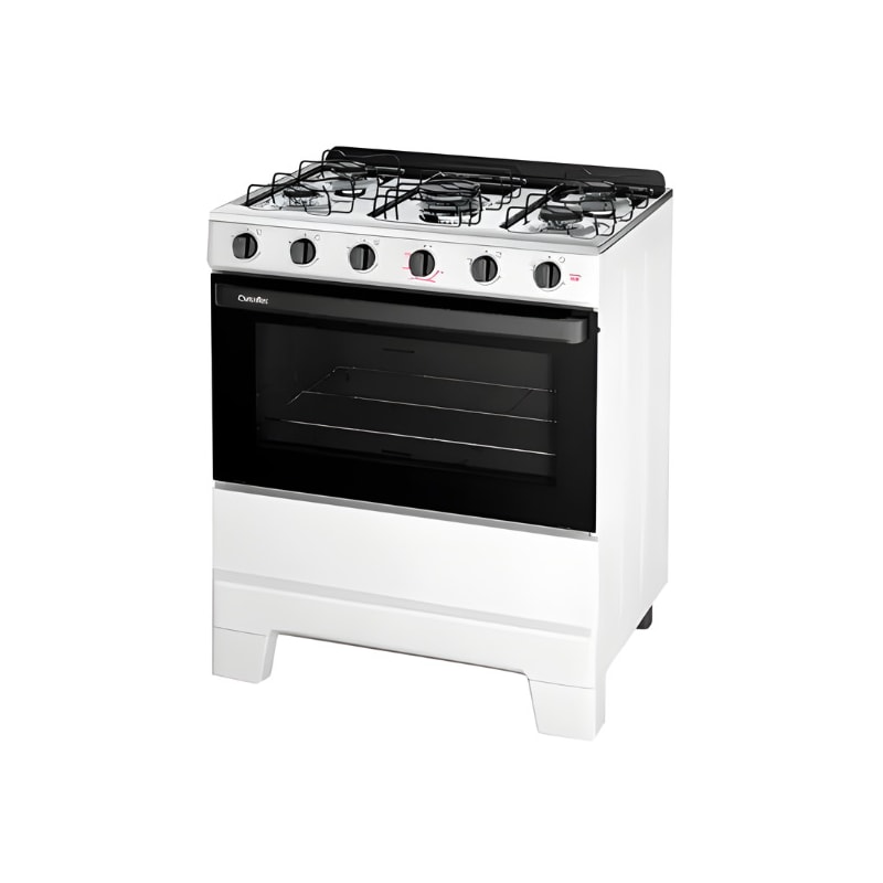 Fogao Esmatec com Mesa de Inox Ideal Pop 5 Bocas com Acendimento Manual F5ISB Branco-58277cc9-c9bd-413a-a26c-1658ccb43c66