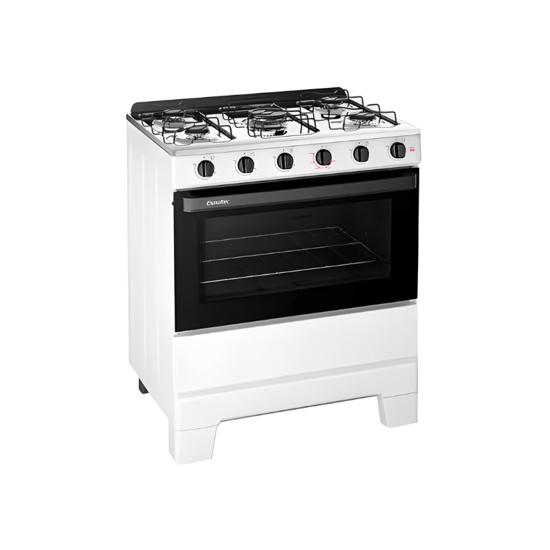Fogao Esmatec com Mesa de Inox Ideal Pop 5 Bocas com Acendimento Manual F5ISB Branco-d102a469-987e-4ac4-98eb-6ea3f6c87d7a