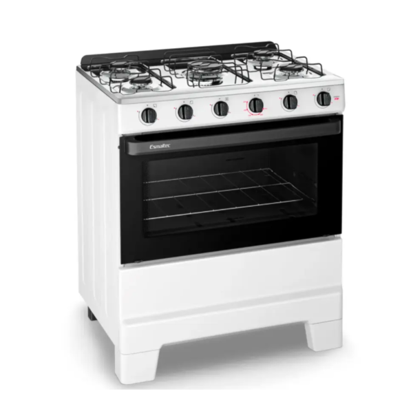 Fogao Esmatec com Mesa de Inox Ideal Pop 5 Bocas F5ISB Branco-dcb896bd-fdce-418e-b7aa-bc9711e8790f