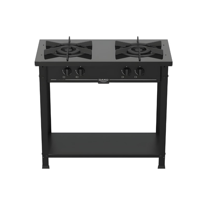 Fogão Industrial Dako 2 Bocas Couraçado Preto-084c34b7-79c9-42b3-b06f-e4f025d73240