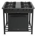 Fogão Industrial Dako 4 Bocas com Forno Dupla Chama-eb6c431d-a4f3-4fdc-97b9-6f50f538d1ea