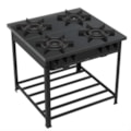 Fogão Industrial Dako 4 Bocas Couraçado Preto-f21046e5-d4f0-42e5-ba47-f5a152cc89f7
