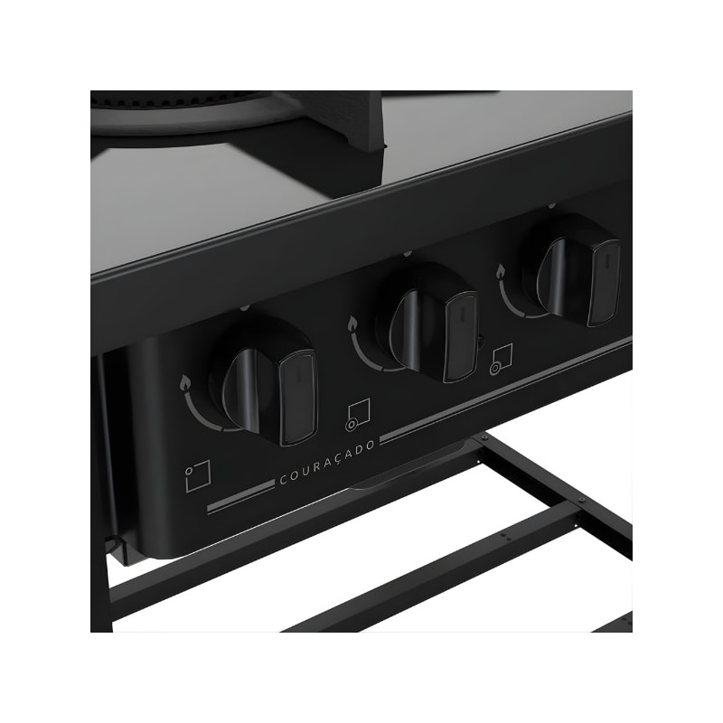 Fogão Industrial Dako 4 Bocas Couraçado Preto-04fcb42e-0aff-4f77-853a-9192e8dfaa1f