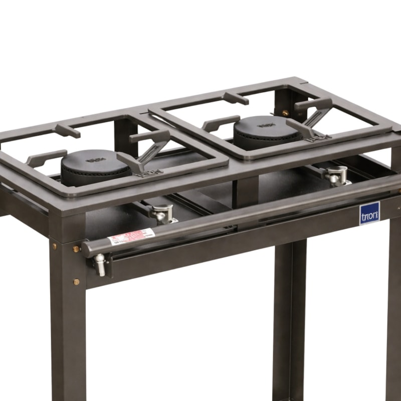 Fogão Industrial Tron N.E 1 Queimador Simples + 1 Queimador Duplo 30x30 Grafite-08385764-9121-4796-b0f6-90d908593624