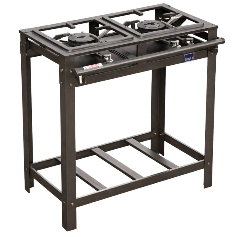 Fogão Industrial Tron N.E 1 Queimador Simples + 1 Queimador Duplo 30x30 Grafite-8a09f200-8dfd-4c0c-93a6-6483a9055c44