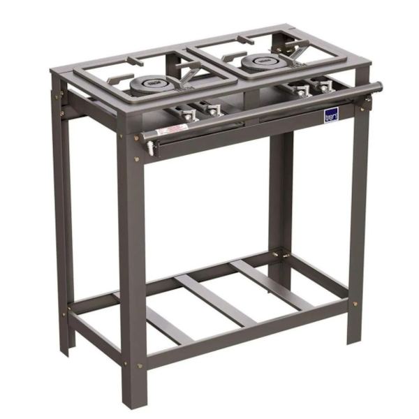 Fogão Industrial Tron N.E 2 Bocas 30X30 Porta Panela Alta Presão Grafite-5ca38f49-bd6c-4eef-a182-80642e5779d3