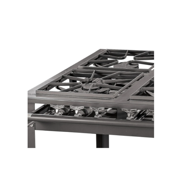 Fogão Industrial Tron N.E 4 Bocas 30X30 Porta Panela  Alta Presão Grafite-9753ea8e-9c1c-4868-8ee5-9ff938e51284