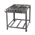 Fogão Industrial Tron N.E 4 Bocas 30X30 Porta Panela  Alta Presão Grafite-d1971539-84fa-423a-bb77-7ff87e88417b