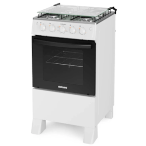 Fogao Itatiaia com Mesa de Inox Star New 4 Bocas Branco