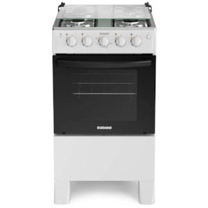 Fogao Itatiaia com Mesa de Inox Star New 4 Bocas Branco