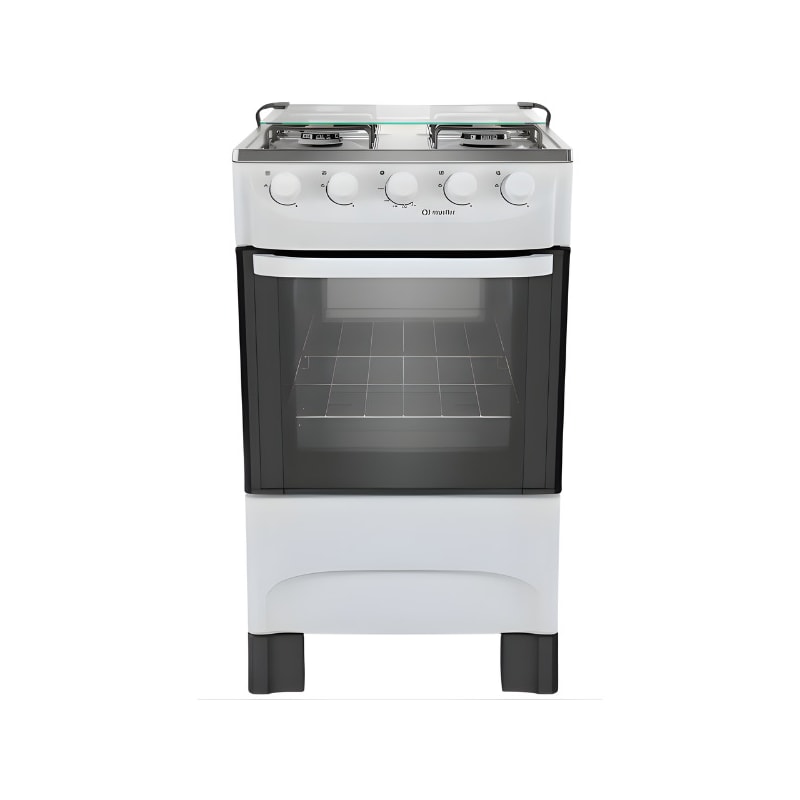 Fogao Mueller com Mesa de Inox 4 Bocas com Acendimento Manual MFI4BA Branco-b92cef41-7f17-4746-8241-7133349bb562