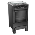 Fogao Mueller com Mesa de Inox 4 Bocas com Acendimento Manual MFI4BA Preto Fosco-b5577117-23bd-4fd3-8dda-5a2823d1c771