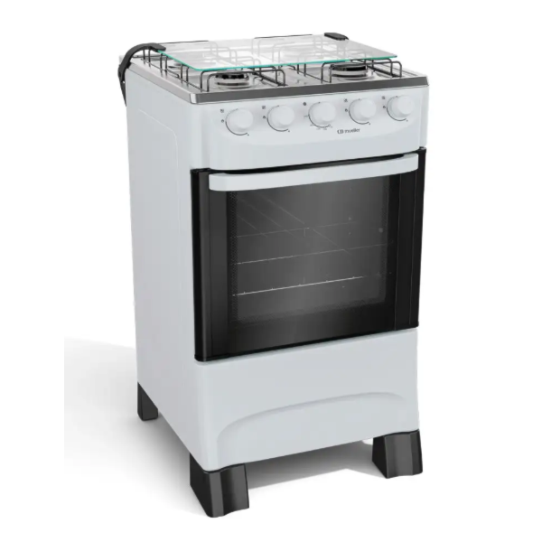 Fogao Mueller com Mesa de Inox 4 Bocas MFI4BA Branco-ca1a975d-5966-40e2-b4e8-40d8a7a70c99