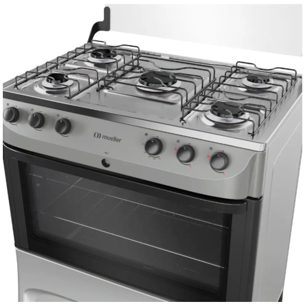 Fogao Mueller com Mesa de Inox 5 Bocas com Acendimento Automatico MFI5BB Titanio-ad0da829-f197-4369-8d46-ad7077e9b791