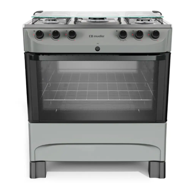 Fogao Mueller com Mesa de Inox 5 Bocas com Acendimento Automatico MFI5BB Titanio-2b7c813c-94f8-4c71-8228-e114eaff409f
