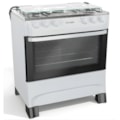 Fogao Mueller com Mesa de Inox 5 Bocas com Acendimento Manual MFI5BA Branco-6f9b8276-e53a-4875-86a4-337a975f12fa