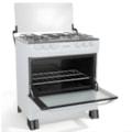 Fogao Mueller com Mesa de Inox 5 Bocas com Acendimento Manual MFI5BA Branco-adf54873-1789-450e-9160-0115b2c41ec5
